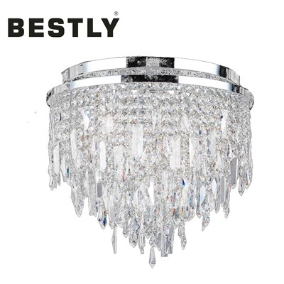 Lămpi elegante cu tavan de cristal cu cristal chinezesc de cea mai bună calitate