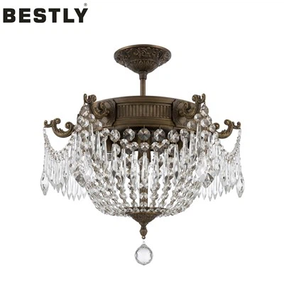 Stilul european clasic de cristal luminos pentru acasă